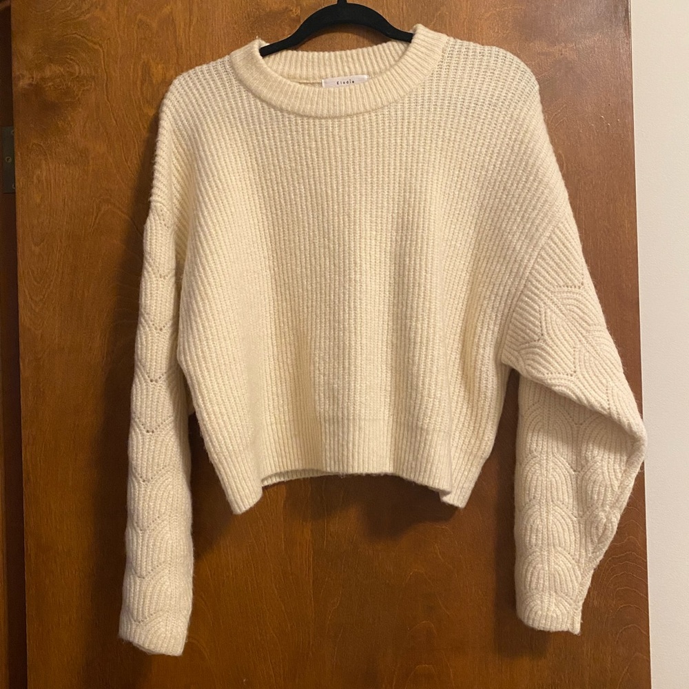 Elodie cream sweater